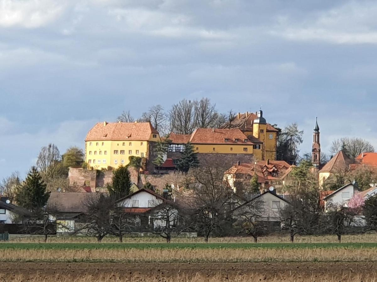 Ferienwohnung Zum Schlossblick Naehe Europa Park Mahlberg Zewnętrze zdjęcie